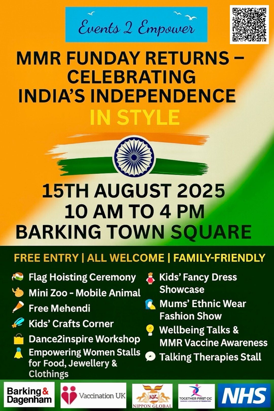 flyer for event